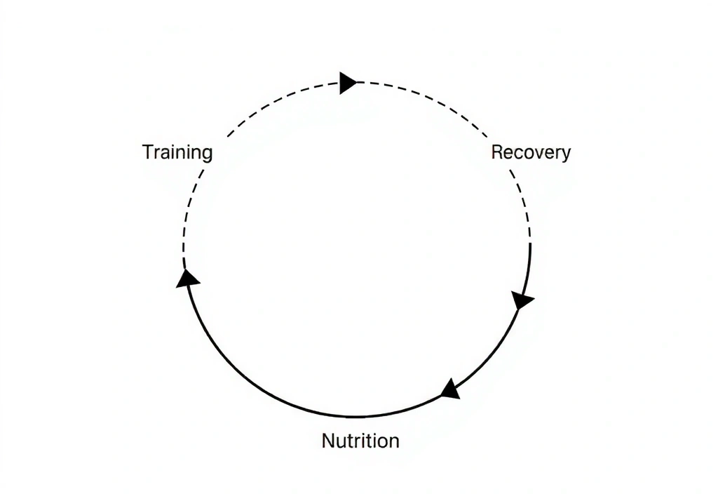 Diagramm des Leistungskreislaufs